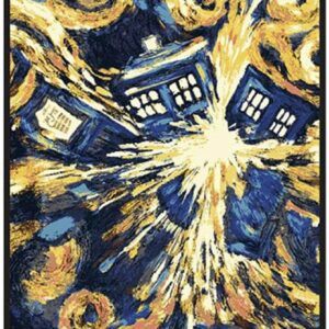 Doctor Who Exploding TARDIS Pandorica Fleece