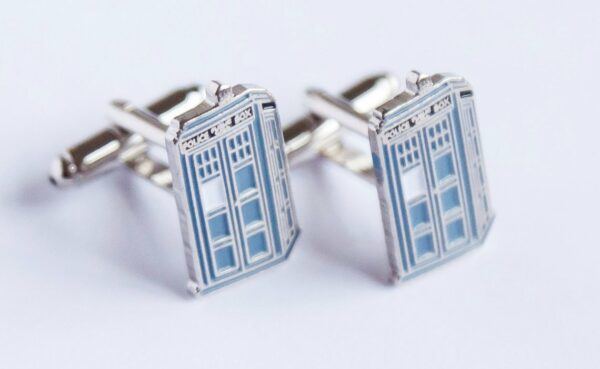 Doctor Who TARDIS Cufflinks