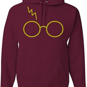 Harry Potter Glasses And Scar Pullover Hoodie
