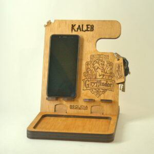 Harry Potter Personalized Wood Charging Station Organizer