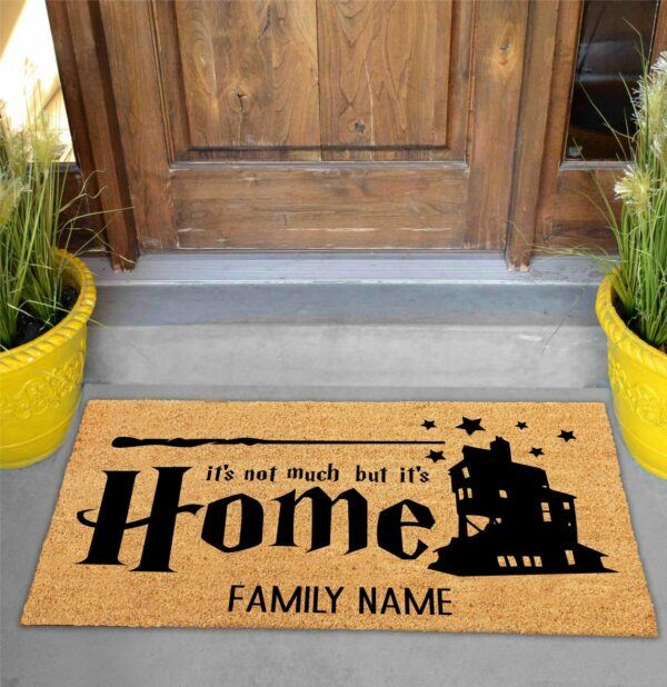 Harry Potter Styled Custom Welcome Doormat