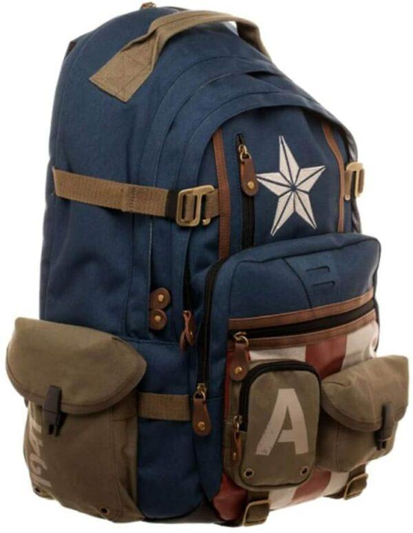 Marvel Captain America Herringbone Backpack