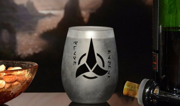 Star Trek Klingon Bloodwine Toasting Glass