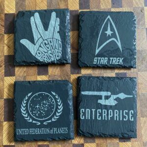 Star Trek Slate Coasters