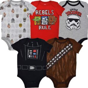 Star Wars Baby Boys Bodysuit Set