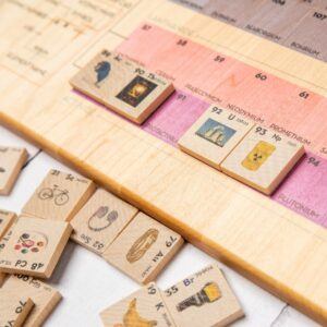 Chemistry Periodic Table Of The Elements Wooden Puzzle