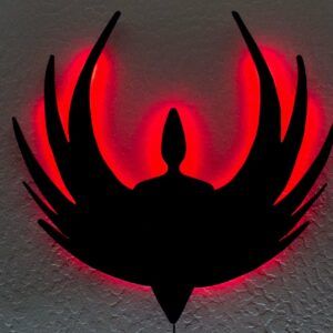 Battlestar Galactica LED Backlit Logo