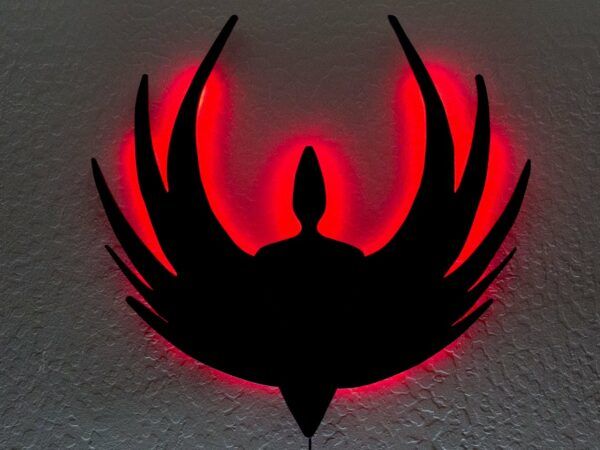 Battlestar Galactica LED Backlit Logo