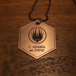 Battlestar Galactica Lee Adama Dog Tag