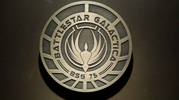 Battlestar Galactica Logo Wall Sign