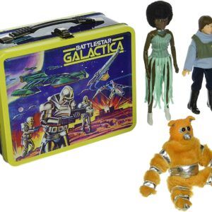 Battlestar Galactica Original Series Lunch Tin With Figurines