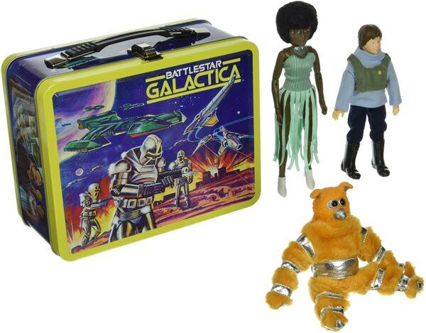 Battlestar Galactica Original Series Lunch Tin With Figurines