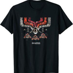 Battlestar Galactica Red Squadron Graphic T-Shirt