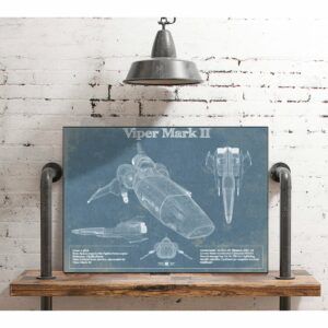 Battlestar Galactica Viper Mark II Print