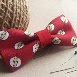 Gift Ideas For DC Comics Flash Style Bow Tie