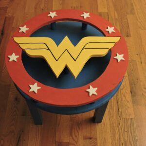 Gift Ideas For DC Comics Wonder Woman Styled End Table