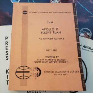 NASA Apollo 11 Flight Plan Reproduction