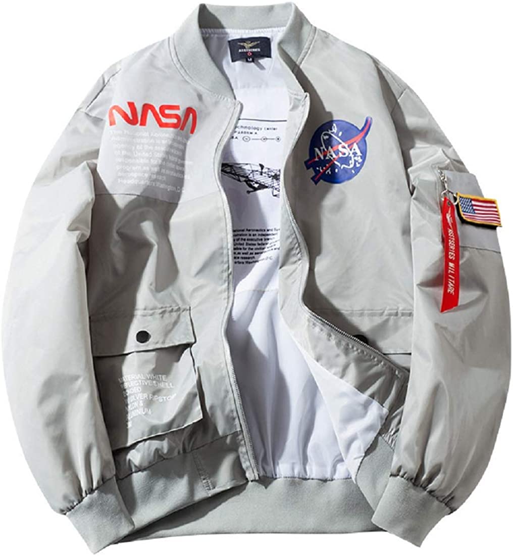 NASA Apollo Bomber Style Windbreaker Jacket - Do You Even Nerd?