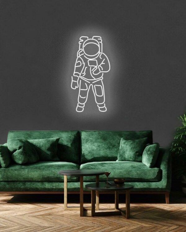 NASA Astronaut Neon Sign