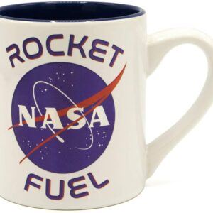 NASA Meatball Logo Rocket Fuel Ceramic Mug