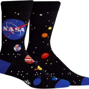 NASA Meatball Logo Space Socks