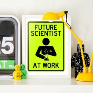 Future Scientist In The Making Wall Sign