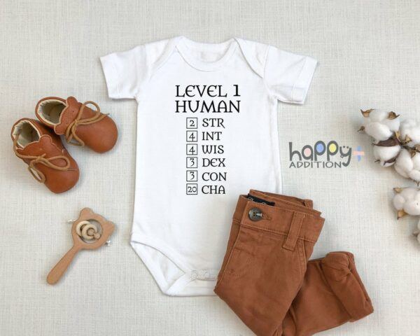 Gaming Level 1 Human Baby Onesie