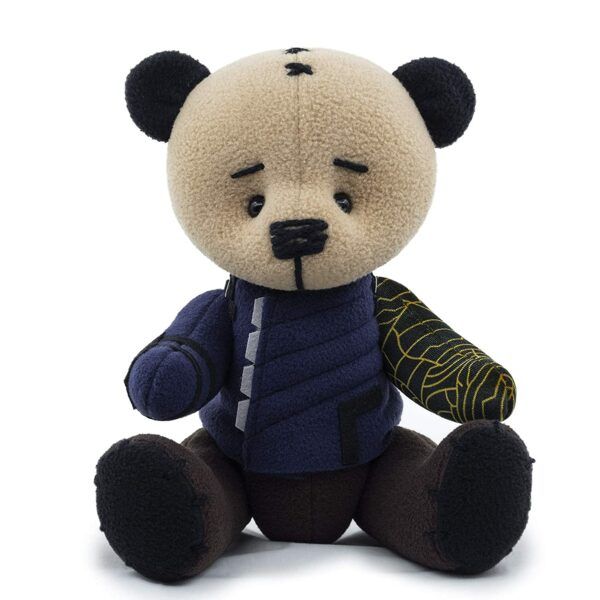 Marvel Winter Soldier Bucky Barnes capitaine Bear Plush Doll Stuffed être 