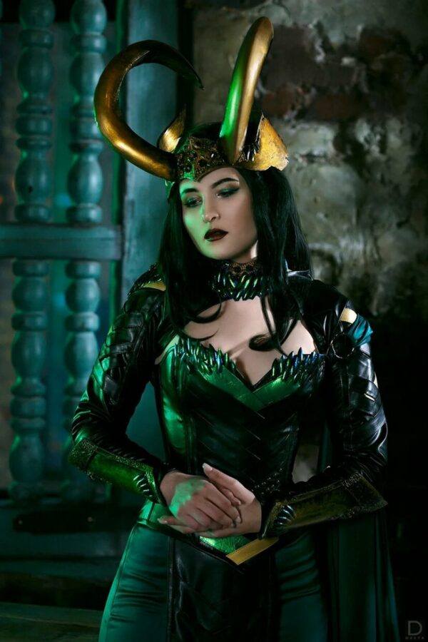 Marvel Lady Loki Cosplay Costume