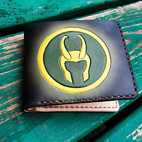 Marvel Loki Handcrafted Leather Wallet