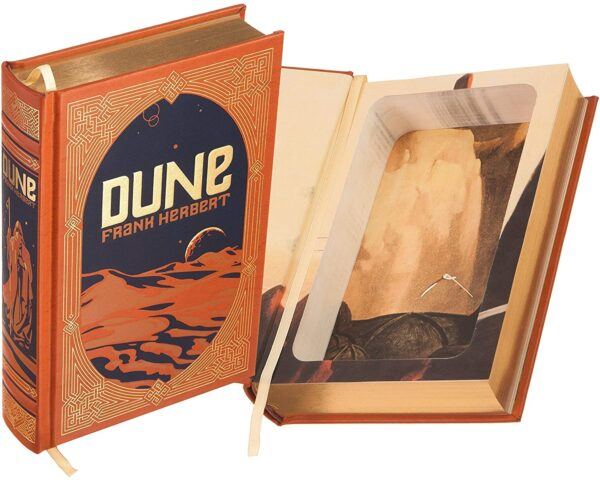 Dune Handmade Leatherbound Book Safe