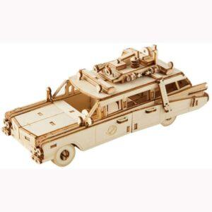 Ghostbusters Ecto One Wooden 3D Puzzle