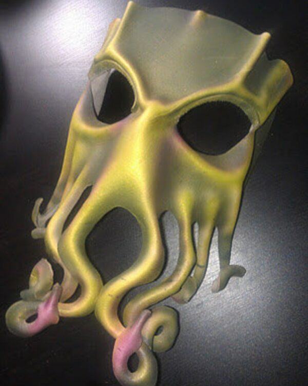 Leather Cthulhu Full Mask