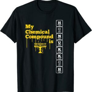 Chemistry Retro Hanukkah Graphic T-Shirt