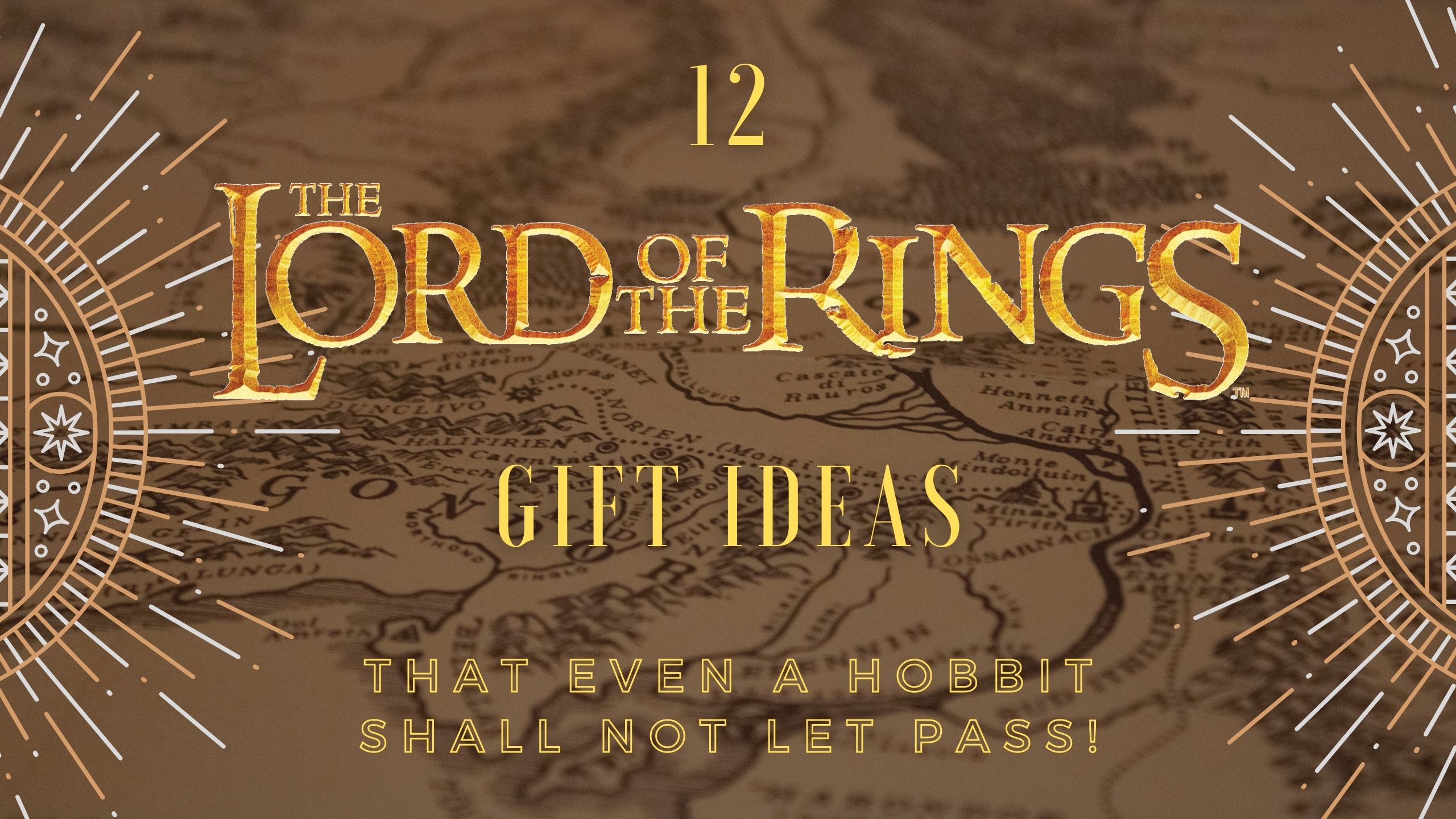 Lord of The Ring Gift Ideas Header