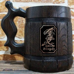 Lord of The Rings Green Dragon Beer Stein