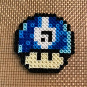 Nintendo Super Mario Hanukkah Mushroom Perler