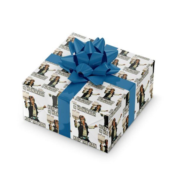 Star Wars Keep The Han In Hanukkah Wrapping Paper