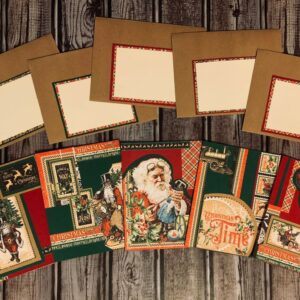 Steampunk Themed Christmas Cards