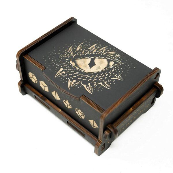 Dragon's Eye Wooden Dice Box