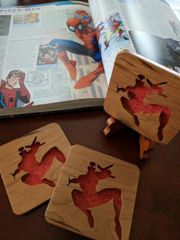 Marvel Spider-Man Wooden Mini Plaque