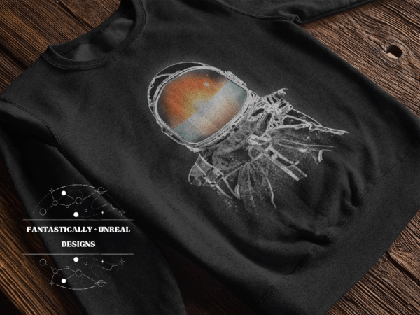 Astronaut Sunrise Graphic Sweatshirt