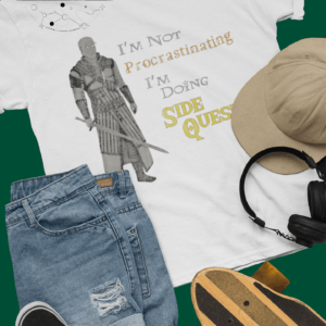 Side Quest Funny Graphic Tee