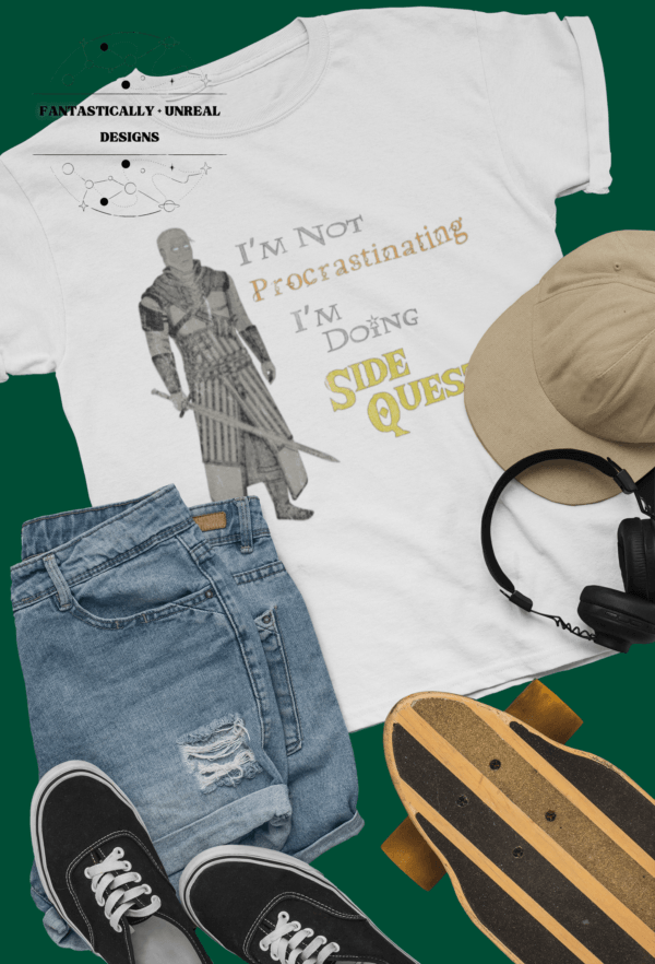 Side Quest Funny Graphic Tee